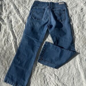 Levi's Blue Flare & Wide Leg Jeans